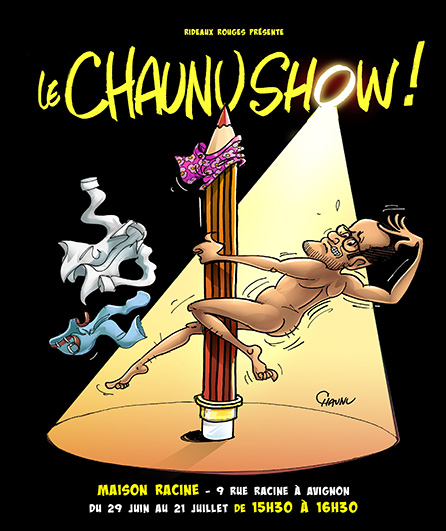 Affiche du spectacle Le Chaunu Show