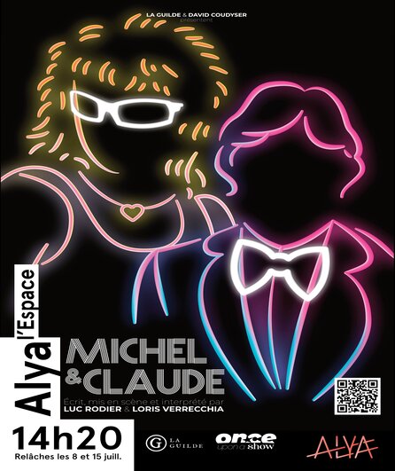 Affiche du spectacle Michel & Claude