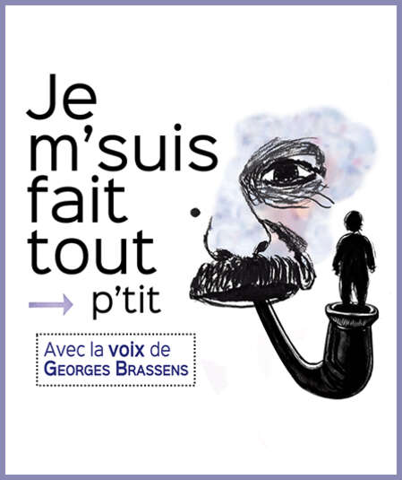 Affiche du spectacle : Je m'suis fait tout p'tit