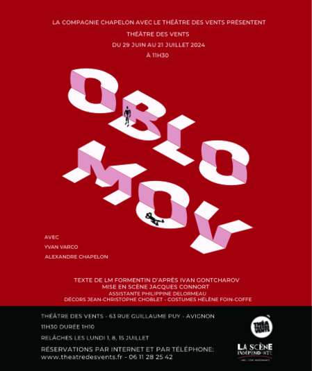 Affiche du spectacle : Oblomov