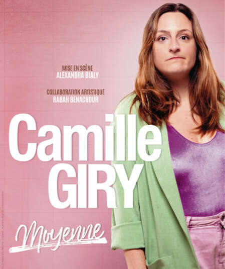 Affiche du spectacle : Camille Giry 