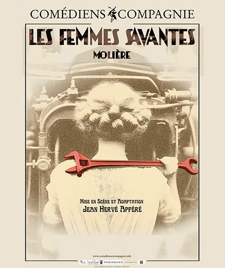 Affiche du spectacle Les Femmes Savantes