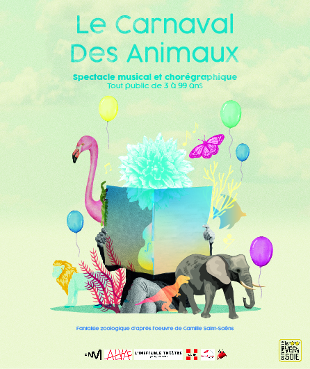 Affiche du spectacle Le Carnaval des Animaux