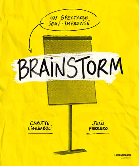 Affiche du spectacle : Brainstorm