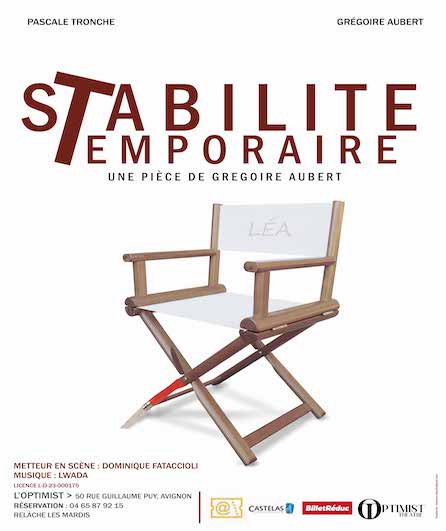 Affiche du spectacle Stabilité temporaire