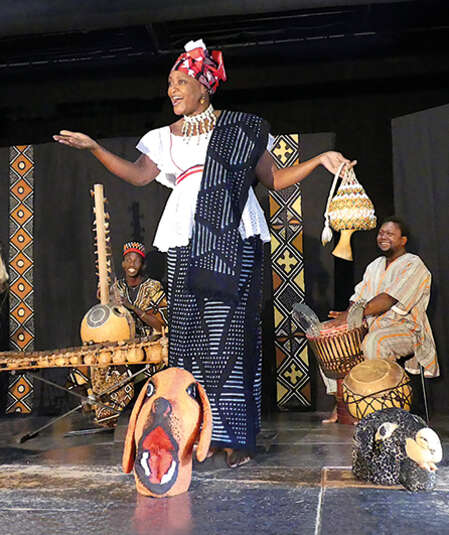 Affiche du spectacle : Contes sous le baobab