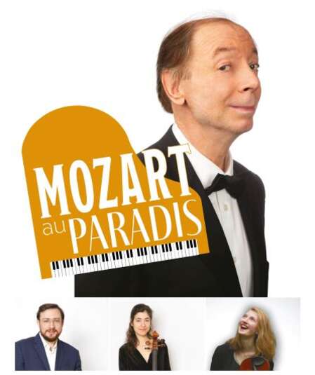 Affiche du spectacle : Mozart au Paradis