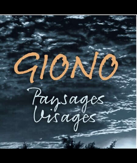 Affiche du spectacle : Giono. Paysages, visages