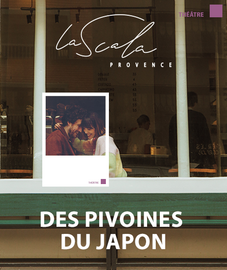 Affiche du spectacle Des pivoines du Japon