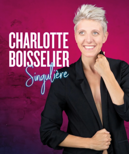 Affiche du spectacle : Charlotte Boisselier 