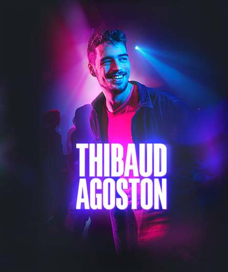 Affiche du spectacle Thibaud Agoston 