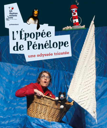 Affiche du spectacle : L'Épopée de Pénélope