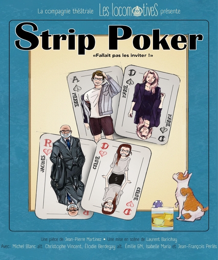 Affiche du spectacle Strip Poker