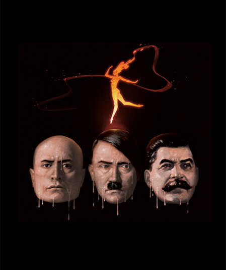 Affiche du spectacle : Adolf Benito & Joseph, une partie d'échec(s)