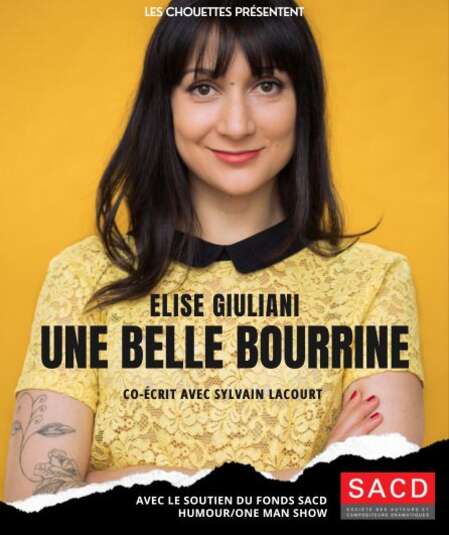 Affiche du spectacle : Une Belle Bourrine