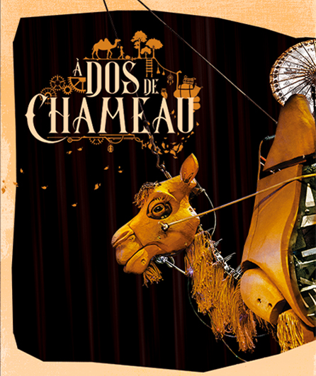 Affiche du spectacle À Dos de Chameau