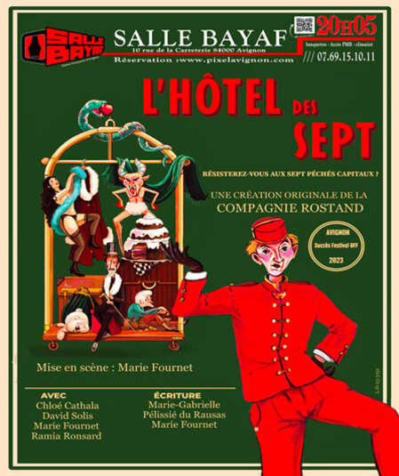 Affiche du spectacle : Hôtel des Sept