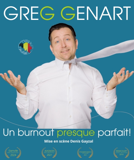 Affiche du spectacle Un burnout presque parfait!