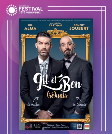 Affiche du spectacle : Gil & Ben (ré)unis