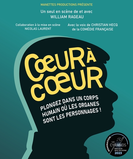 Affiche du spectacle Cœur à cœur