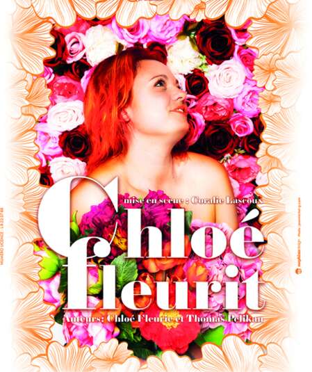 Affiche du spectacle : Chloé fleurit