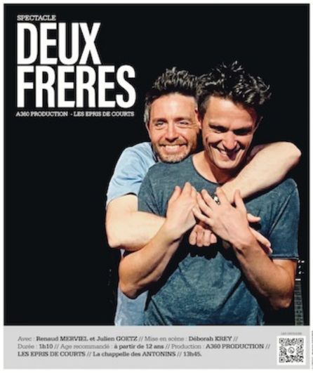 Affiche du spectacle Deux frères