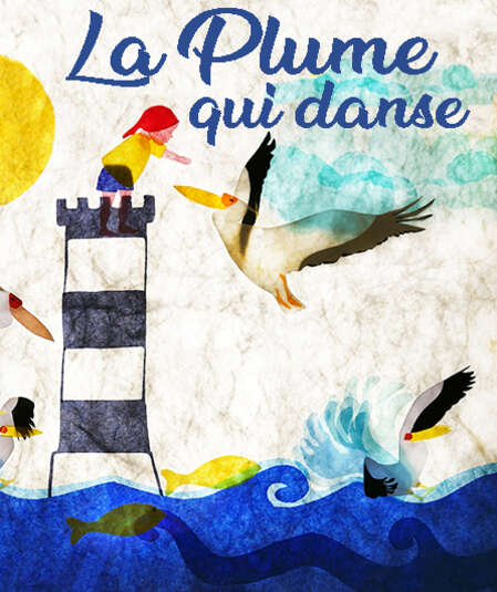 Affiche du spectacle : La plume qui danse