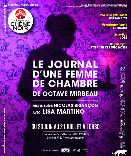 Affiche du spectacle Le Journal d'une femme de chambre