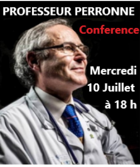 Affiche du spectacle : Conference Professeur Perronne 