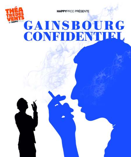 Affiche du spectacle : Gainsbourg confidentiel