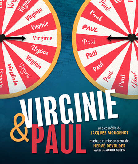 Affiche du spectacle : Virginie et Paul