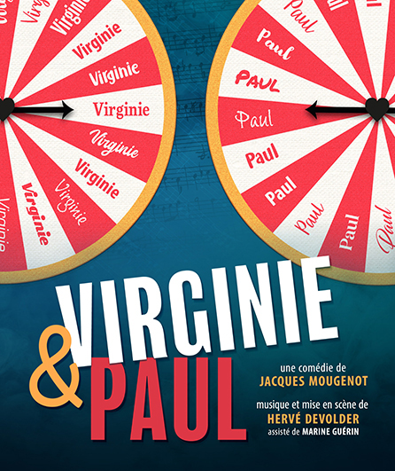 Affiche du spectacle Virginie et Paul