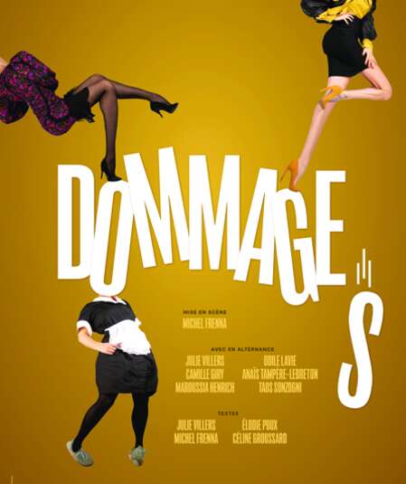 Affiche du spectacle : Dommages