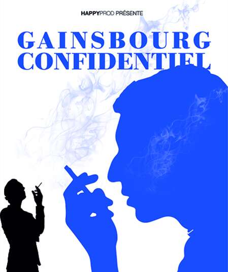 Affiche du spectacle : Gainsbourg Confidentiel