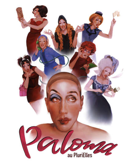 Affiche du spectacle : Paloma au PluriElles