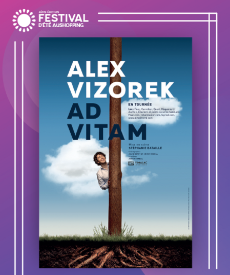 Affiche du spectacle : Alex VIZOREK - dans AD VITAM