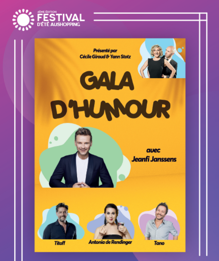 Affiche du spectacle : Jeanfi Janssens et ses amis