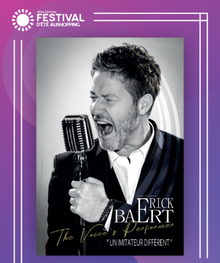 Affiche du spectacle : Erick BAERT - The Voice's Performer