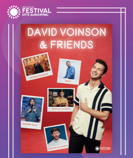 Affiche du spectacle : David Voinson & Friends