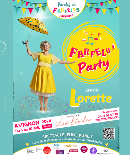 Affiche du spectacle Farfelu'Party