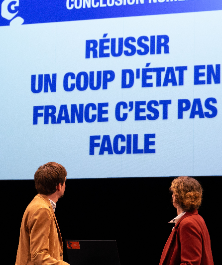Affiche du spectacle L'art d'avoir toujours raison