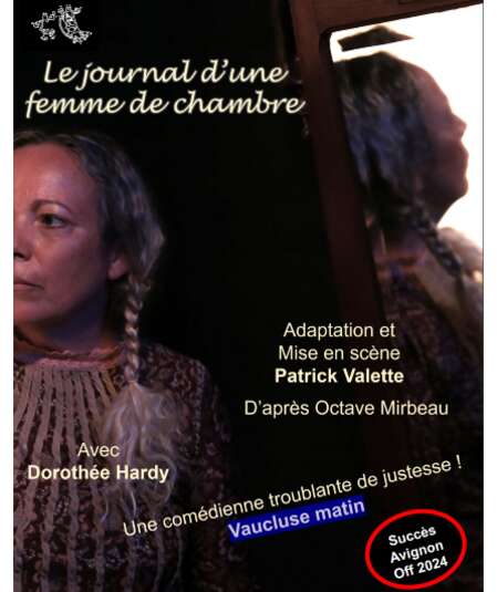 Affiche du spectacle : Le journal d'une femme de chambre