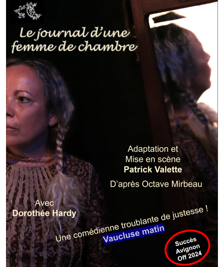 Affiche du spectacle Le journal d'une femme de chambre