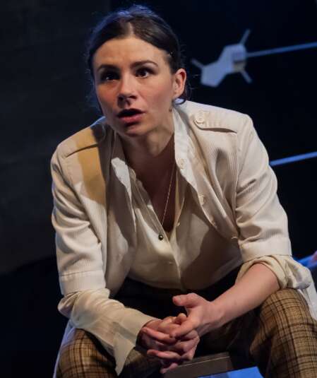 Affiche du spectacle : L'Affaire Rosalind Franklin