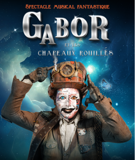 Affiche du spectacle Gabor et les chapeaux rouillés
