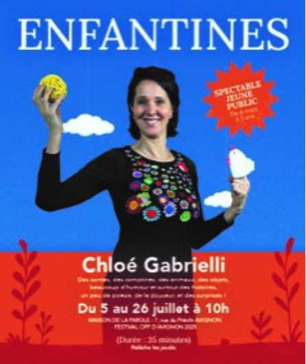 Affiche du spectacle Enfantines