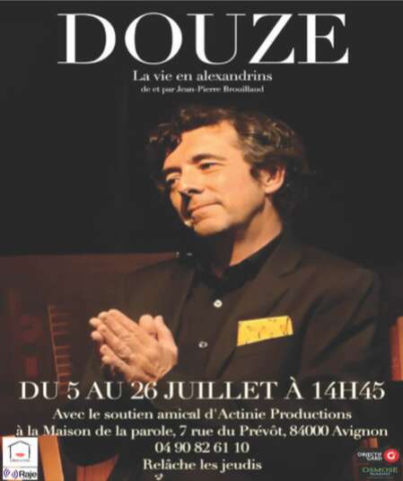 Affiche du spectacle : Douze