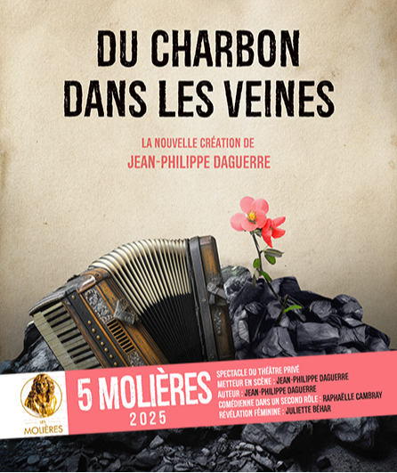 Affiche du spectacle Du Charbon dans les veines