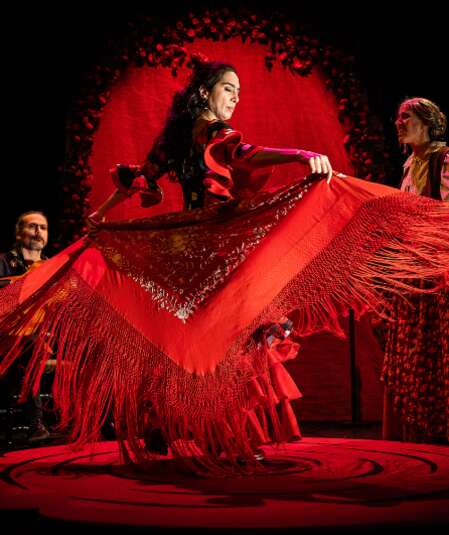 Affiche du spectacle : Les Coeurs andalous