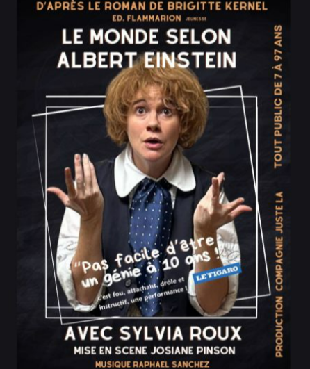 Affiche du spectacle Le monde selon Albert Einstein